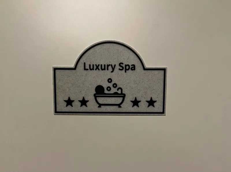 Luxury Spa Sign