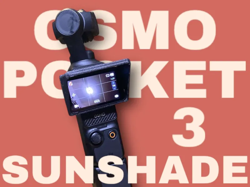 Osmo pocket 3 Sunhood for screen