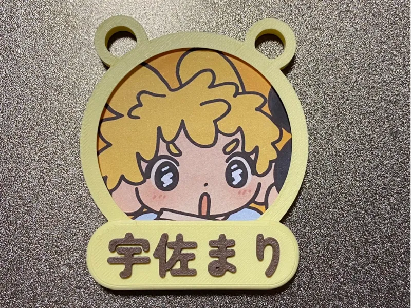 SNS icon name tag