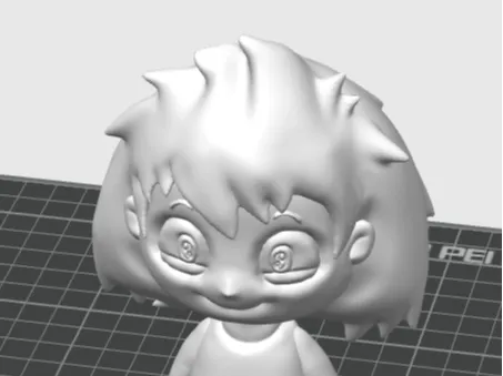 Frisk from Undertale (with open eyes)