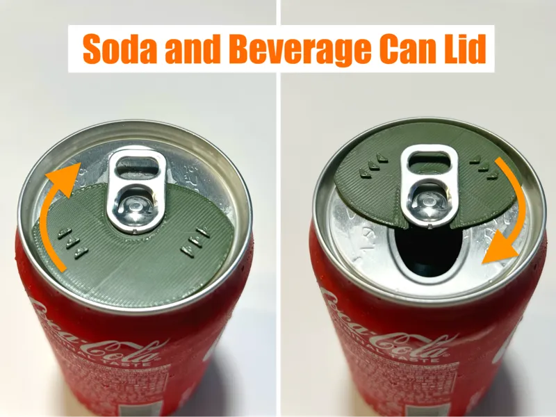 Soda & Beverage Can Lid