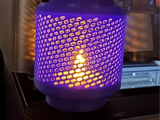 [REMIX of remix] Desiccant GALAXY tealight cover