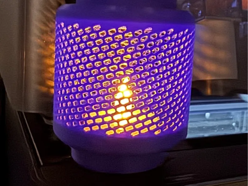 [REMIX of remix] Desiccant GALAXY tealight cover