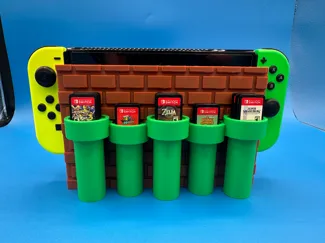 Nintendo Switch Dock Cover with Game Card Slots