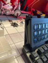Fixation StreamDeck pour clavier Corsair K65 — photo 3
