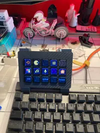 Fixation StreamDeck pour clavier Corsair K65 — photo 2