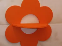Étagère murale fleur, style Flower Power — photo 2