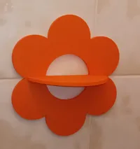 Étagère murale fleur, style Flower Power — photo 3