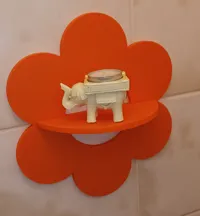 Étagère murale fleur, style Flower Power — photo 5