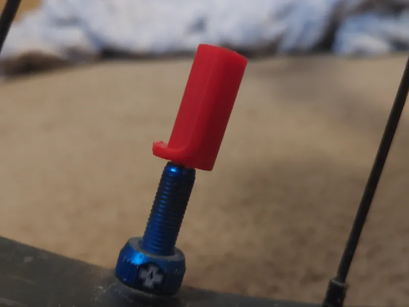 Letter J Valve Cap
