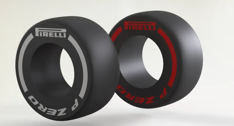 F1 Slick Tyre - Keychain