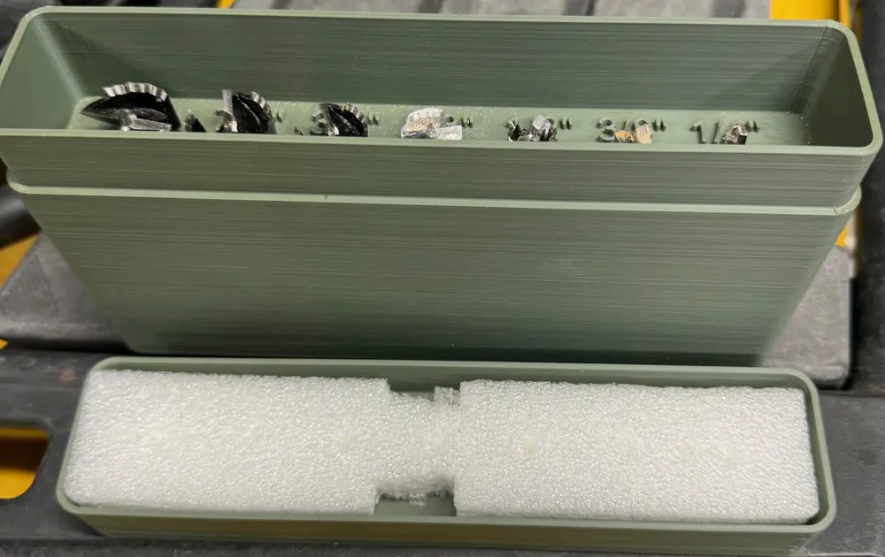 Forstner Bit Case by Steve MakerWorld