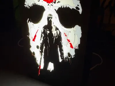 Friday the 13th Light Box (JASON)