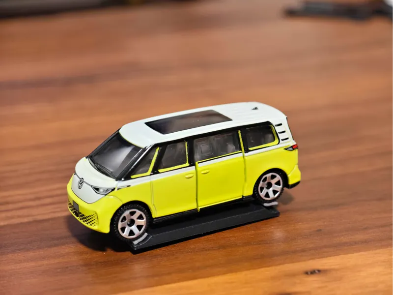 Mini Rotating Display Base for Matchbox ID Buzz
