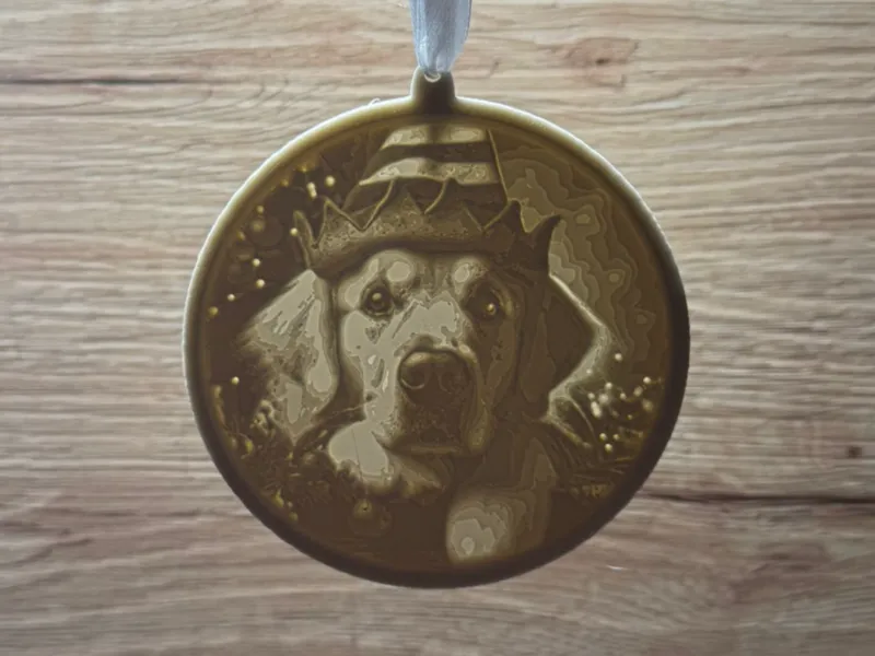 Christmas Ornament Golden Retriever