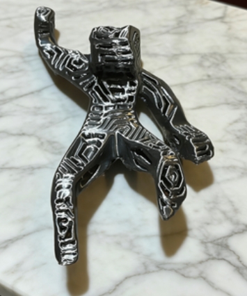 Miniatura 5 do modelo 3D 挽救计划，rocky手搓的氙岩小人