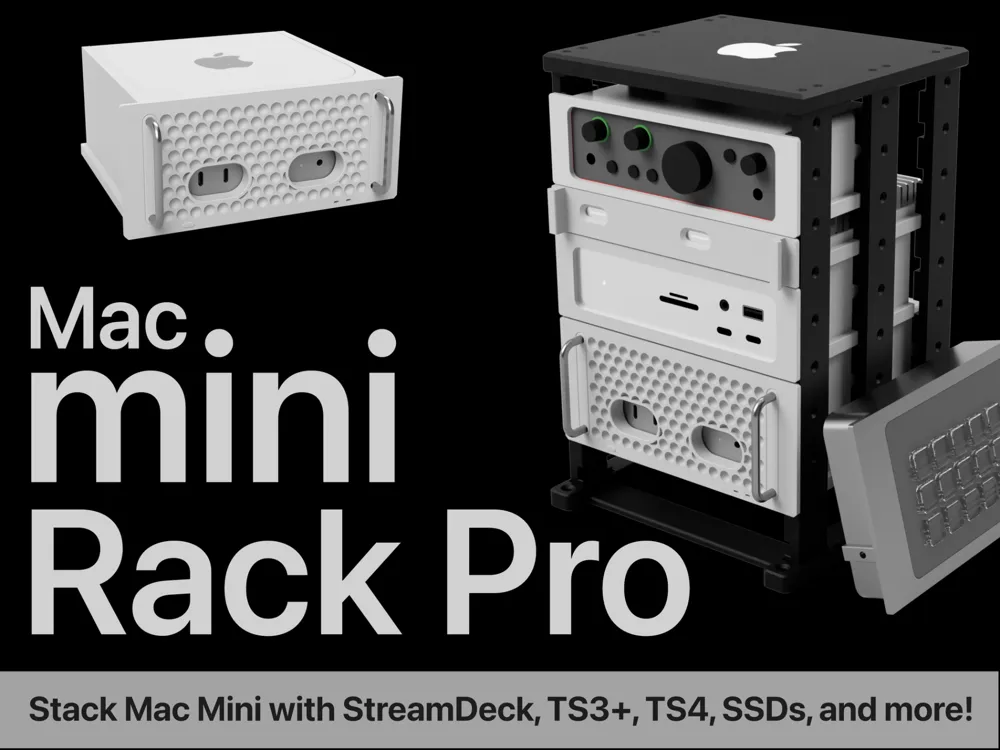 Mac Mini Rack Pro Set