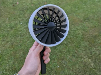Garden Wind Turbofan