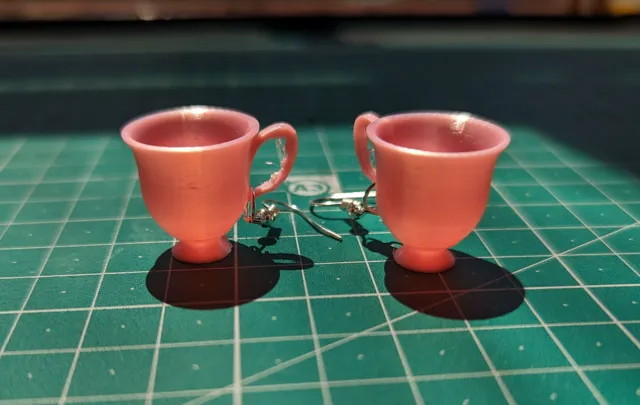 Tea Cup Earrings