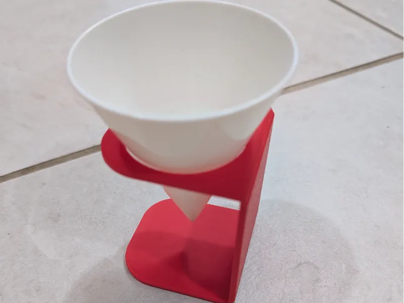 Snow Cone Cup Holder