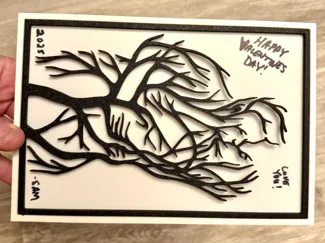 Frame For Loving Couple Wall Art