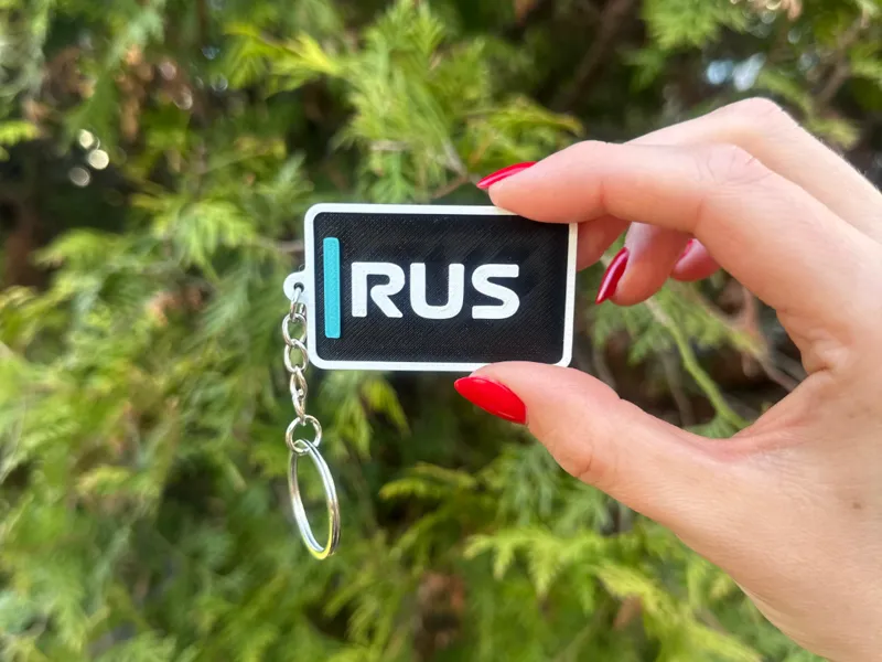 F1 Driver keychain