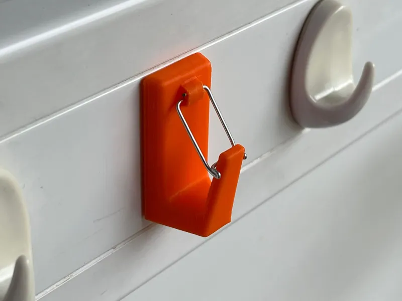 Wall hook with safe guard