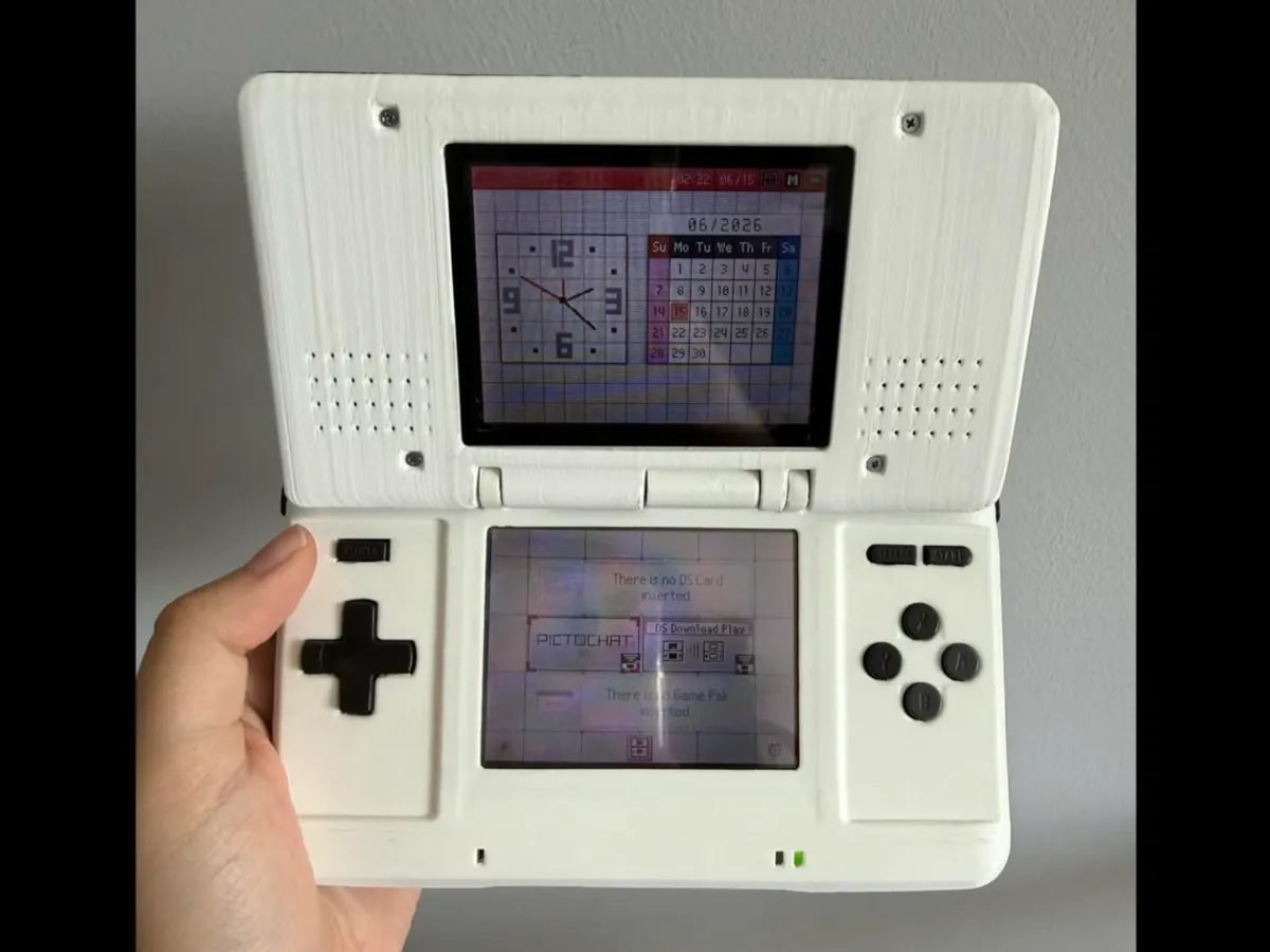1:1 Replacement Shell--Nintendo Original Ds Phat - Free 3D Print Model ...