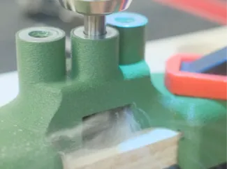Blum inserta hinge drilling jig ( ikea utrusta )