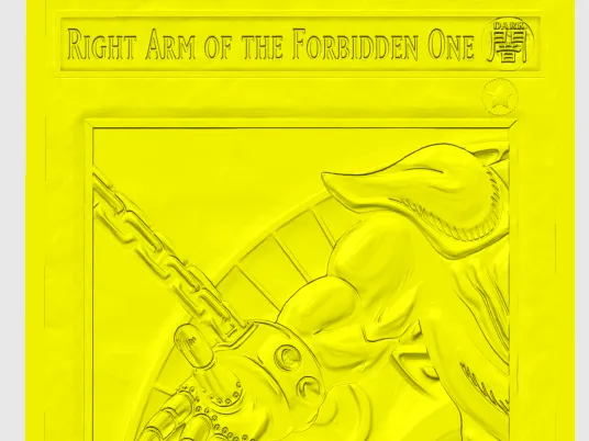 Right Arm of The Forbidden One