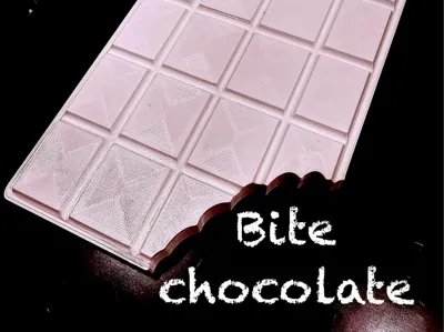 Toy chocolate white chocolate