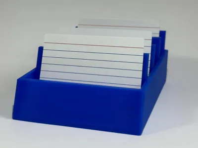 Index Card Holder