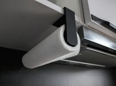 Parametric Kitchen Roll Holder – No Screws/Glue