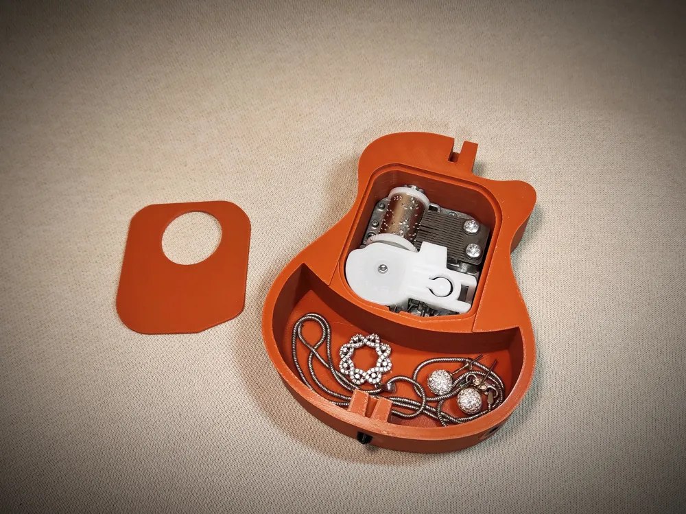Guitar Music Box Winding Kit-K014 by Tim_Bricker MakerWorld: Download ...