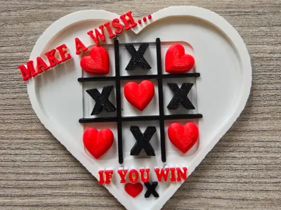 Valentine’s Tic-Tac-Toe – Make a Wish