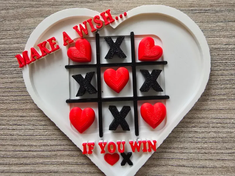 Valentine’s Tic-Tac-Toe – Make a Wish