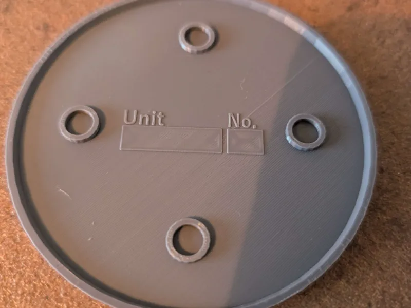 80mm Tabletop Base with magnets and orgainazer