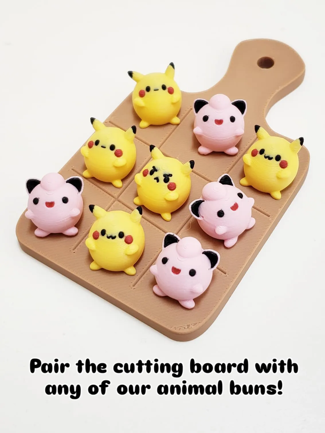 Tic Tac Toe - Cutting Board (Mouse and Cheese) view 4