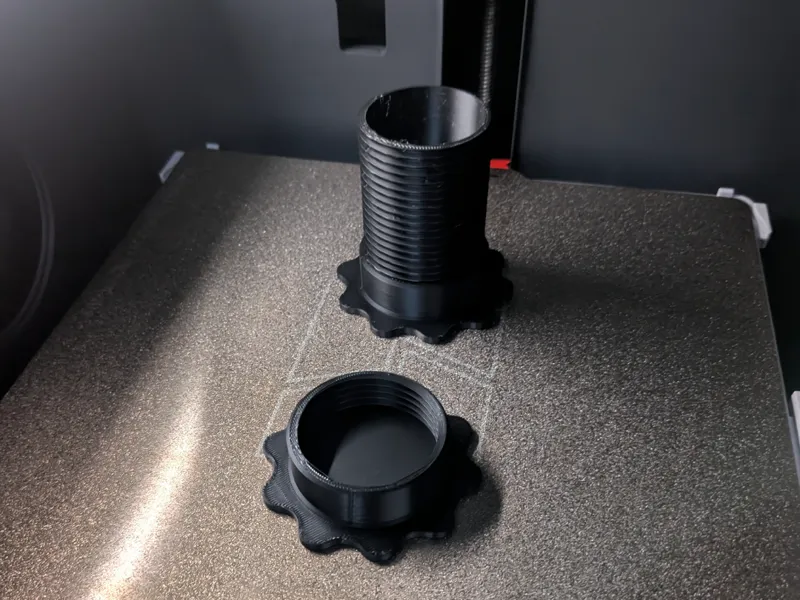 Simple 2 part universal spool weight