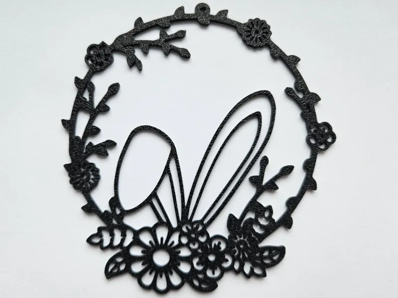 Easter wall rabbit