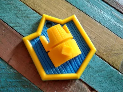 Clash Royale Keychain