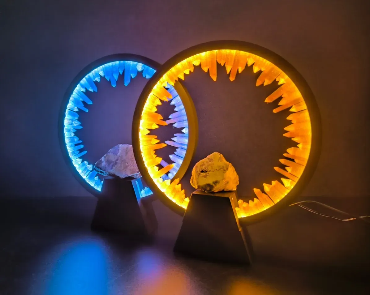 Crystal Lamp view 2
