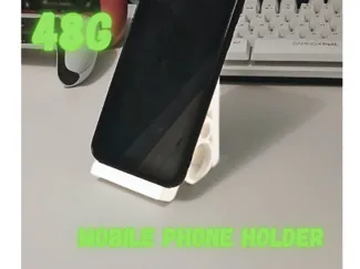 Soporte para móvil práctico y estético.