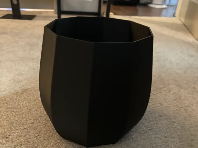 Vase Mode Trash Can