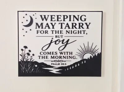 Psalm 30:5 – Joy Comes with the Morning