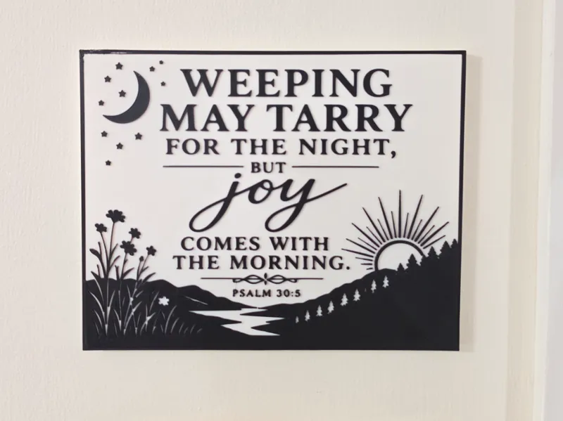 Psalm 30:5 – Joy Comes with the Morning
