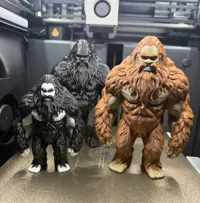 Bigfoot, figurine texturée — photo 6