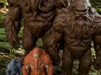 Bigfoot, figurine texturée — photo 1