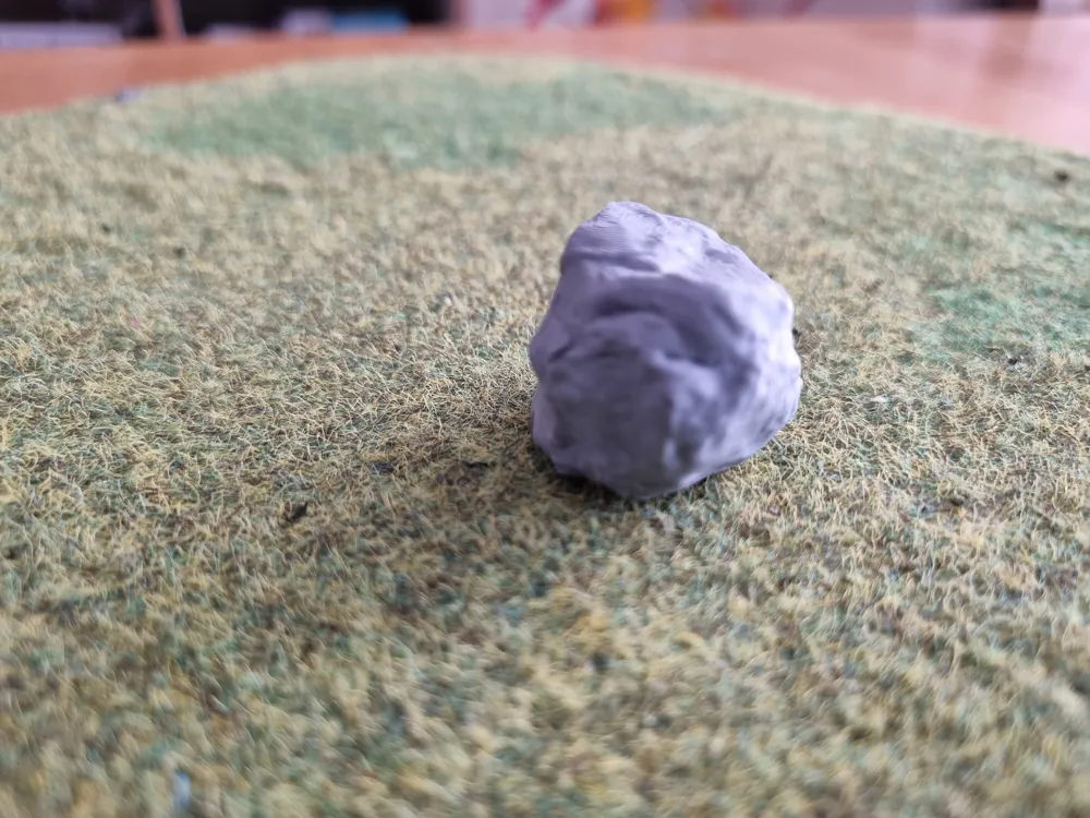Mini Rocks Scatter Image Realistic Rock Scatter – Diorama & Wargame Ready by Tresor3D - MakerWorld