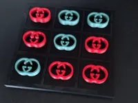 GG Tic Tac Toe with game pieces